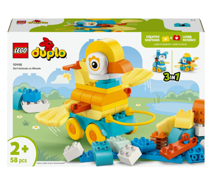 Klocki LEGO® LEGO DUPLO 10448 3w1 zwierzątka na kółkach